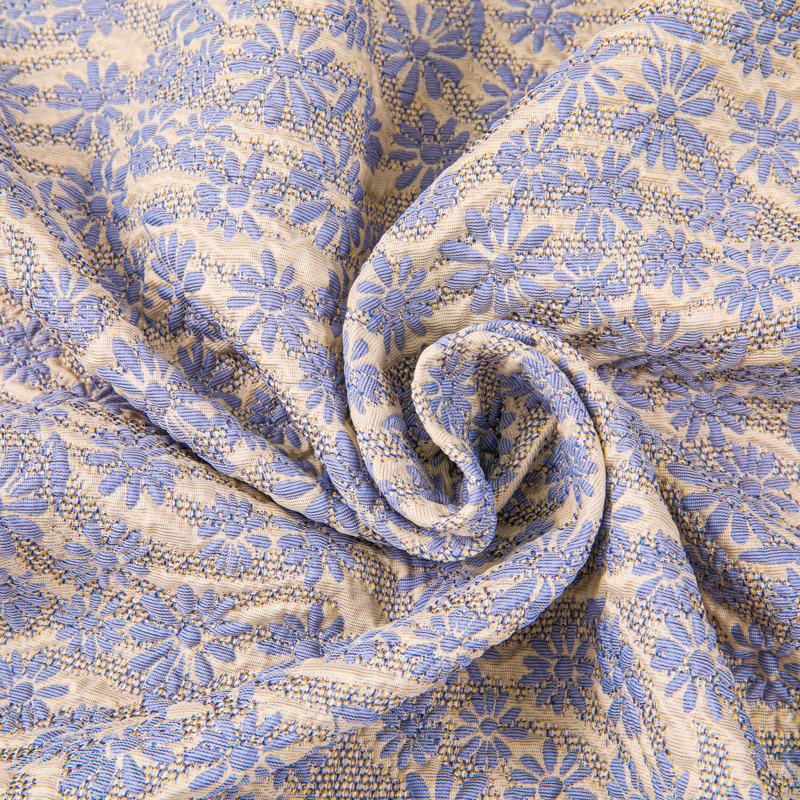 JY5175 Tela jacquard de sofá de flores de color sólido de alta calidad 58 de ancho, tela tejida para el hogar